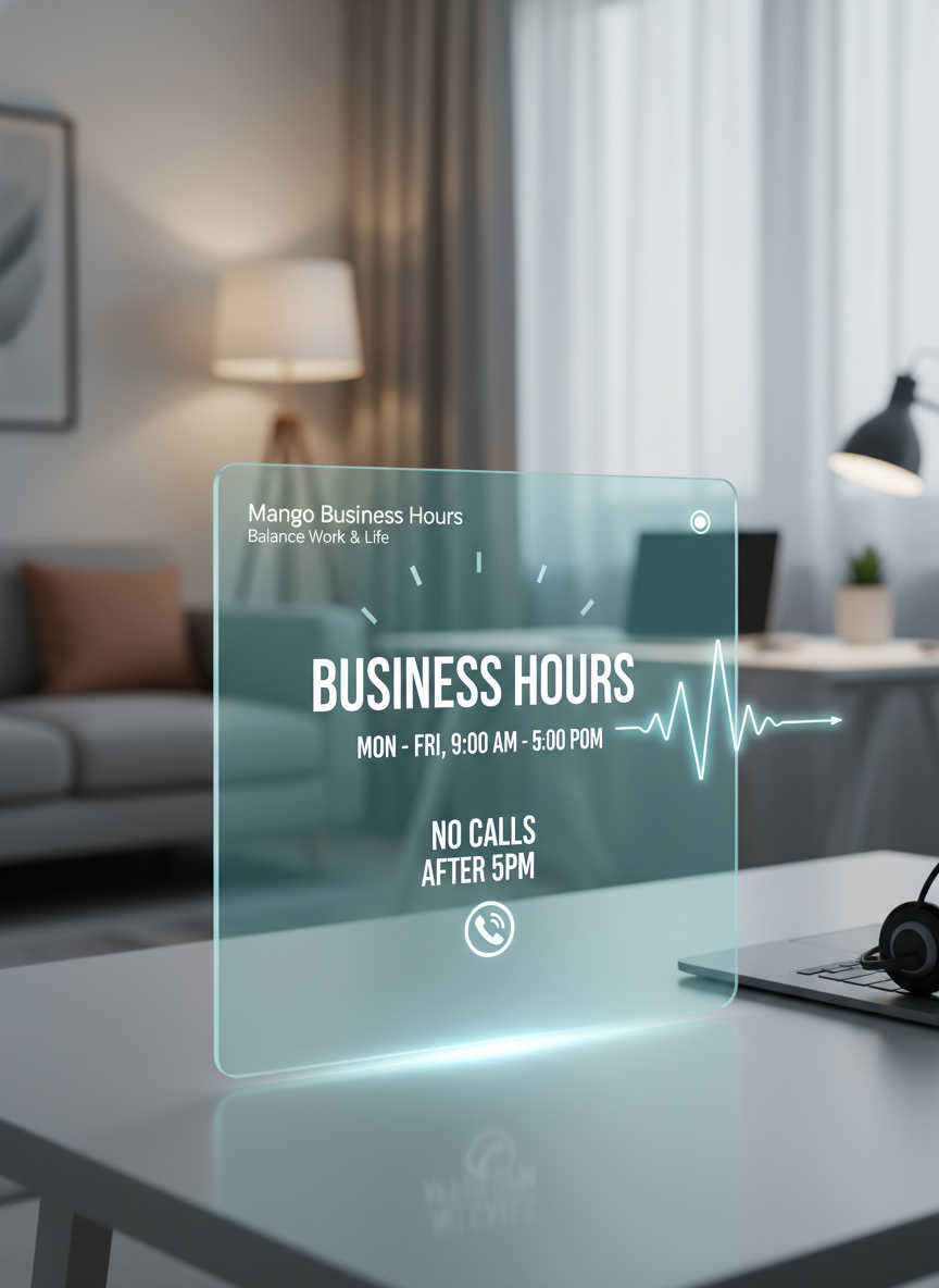 Mango Business Hours – Balance Work & Life